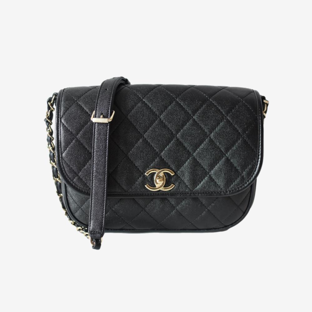 Chanel Round Large flap bag