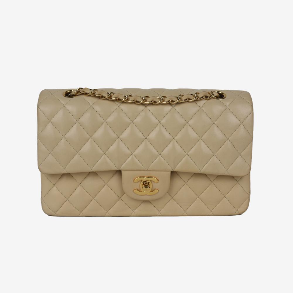 Chanel Timeless Medium Flap bag Beige Clair