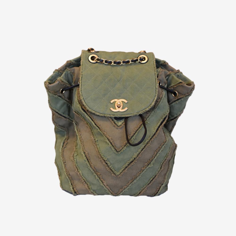 Chanel Backpack Chevron Cuba