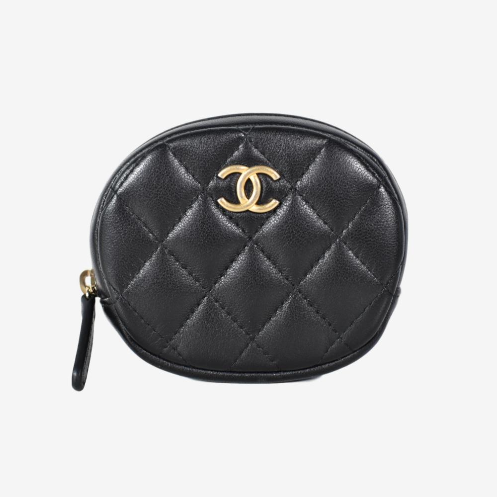 Chanel Round Coin Pouch