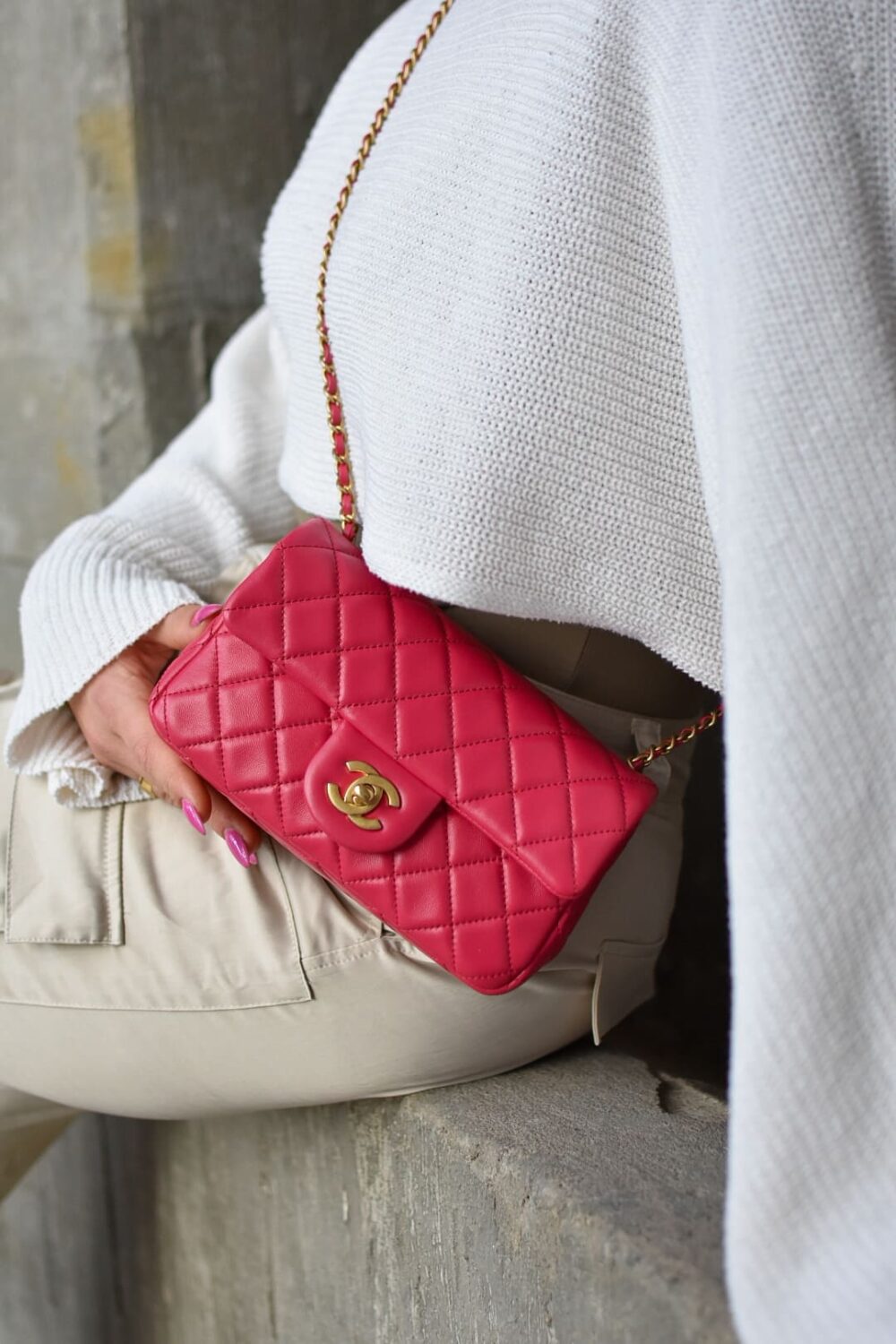 Chanel Pearl Crush Mini Rectangular
