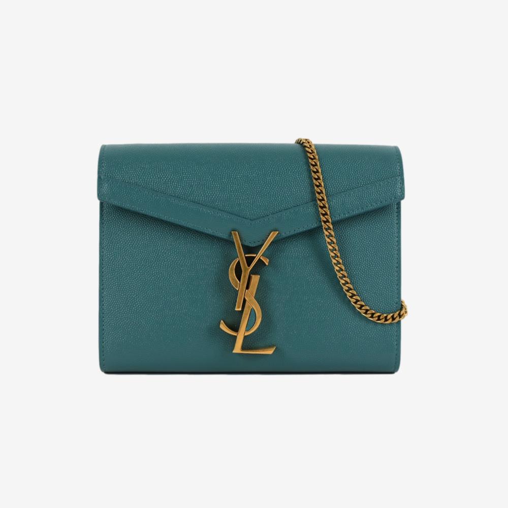 Saint Laurent Cassandre Cross body bag Petrol