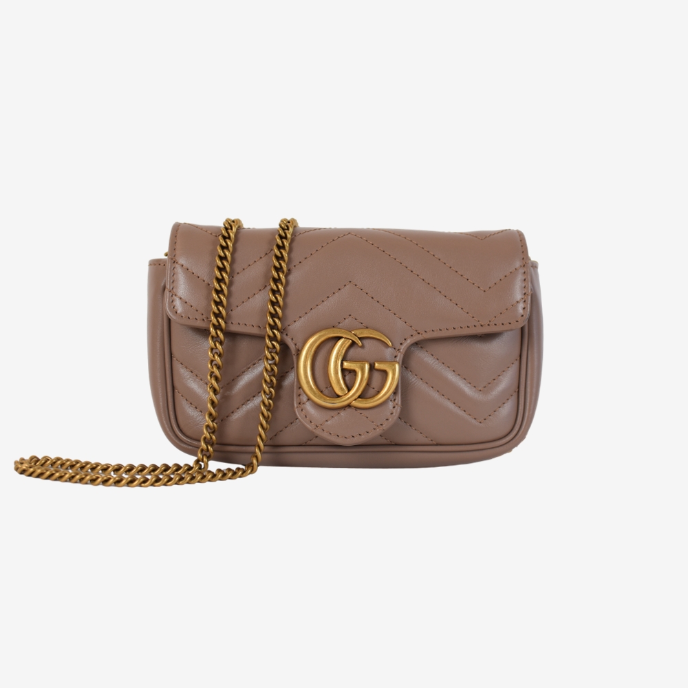 Gucci GG Marmont Super Mini Dusty Pink