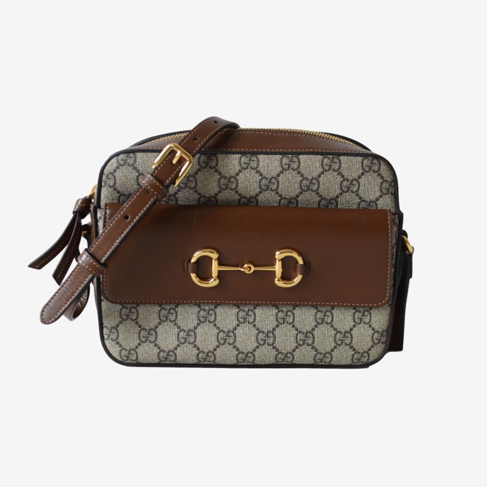 Gucci Horsebit 1955 Small GG Camera bag