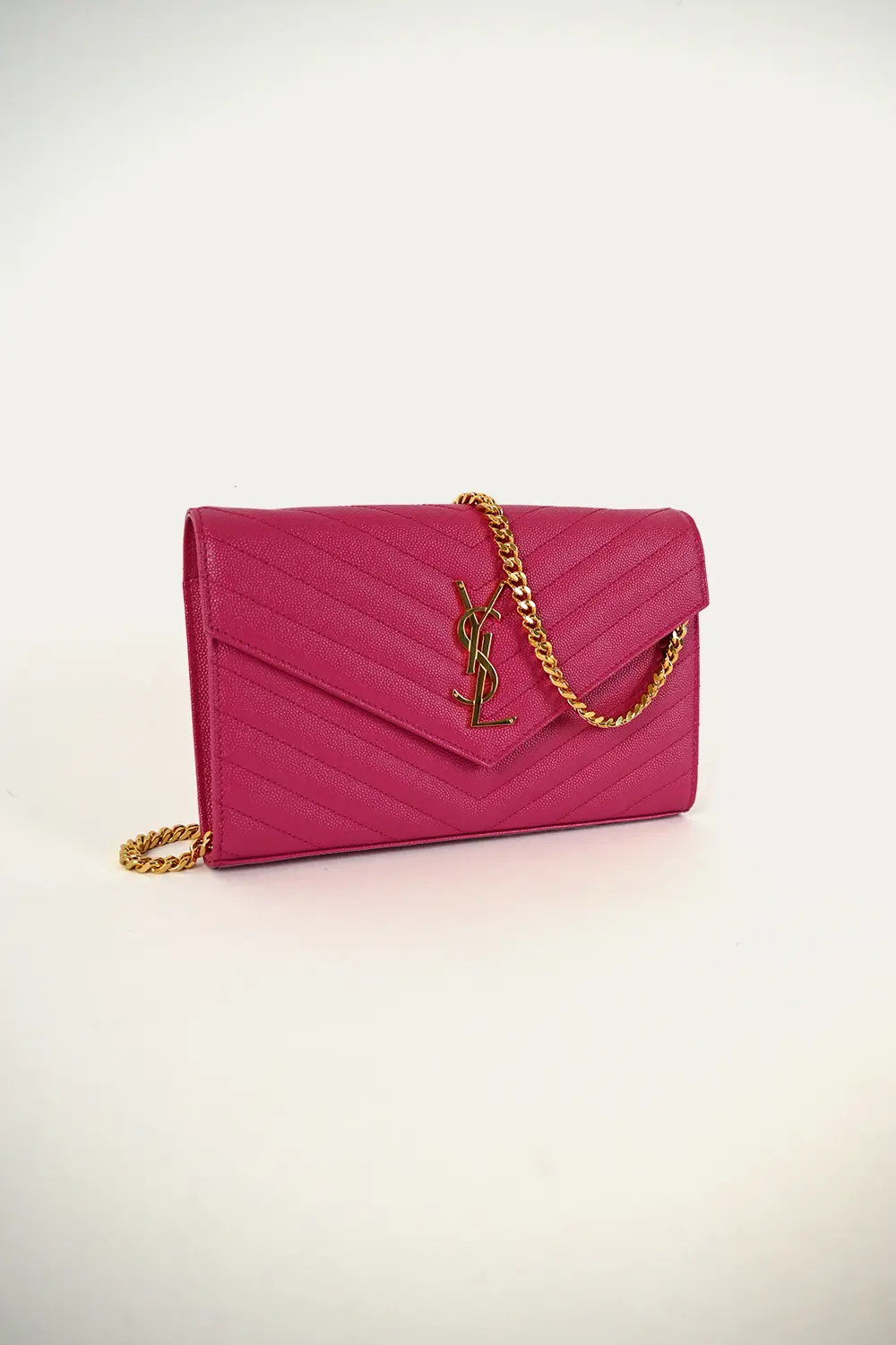 Saint Laurent Cassandra Chain Wallet