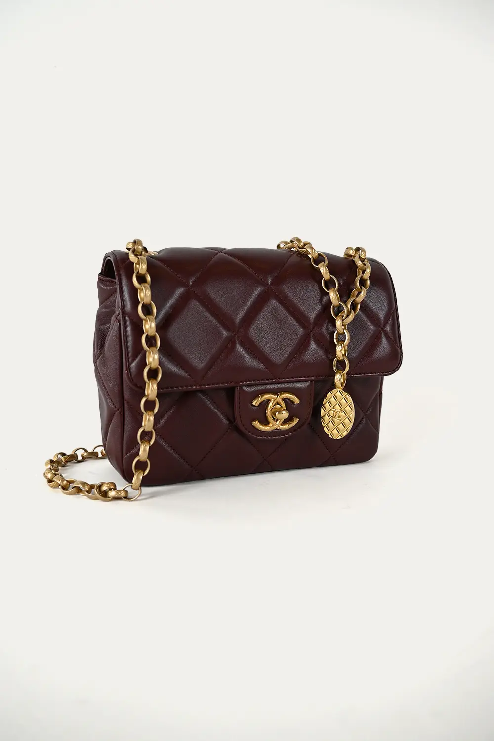 Chanel Mini Flap bag Burgundy