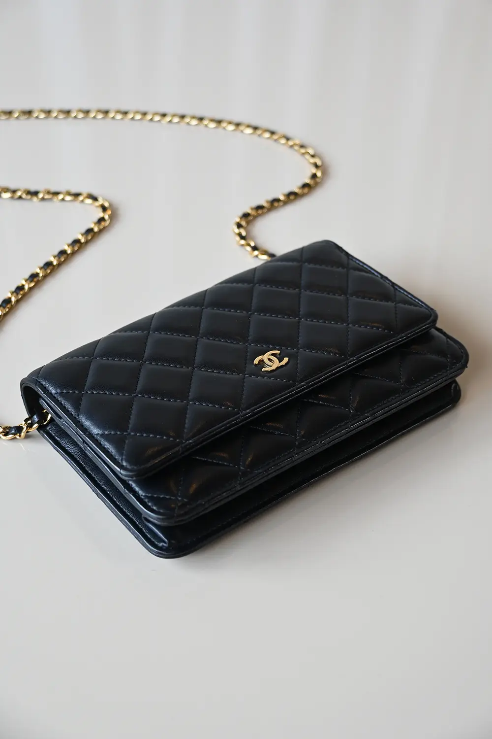 Chanel Classic Wallet On Chain WOC