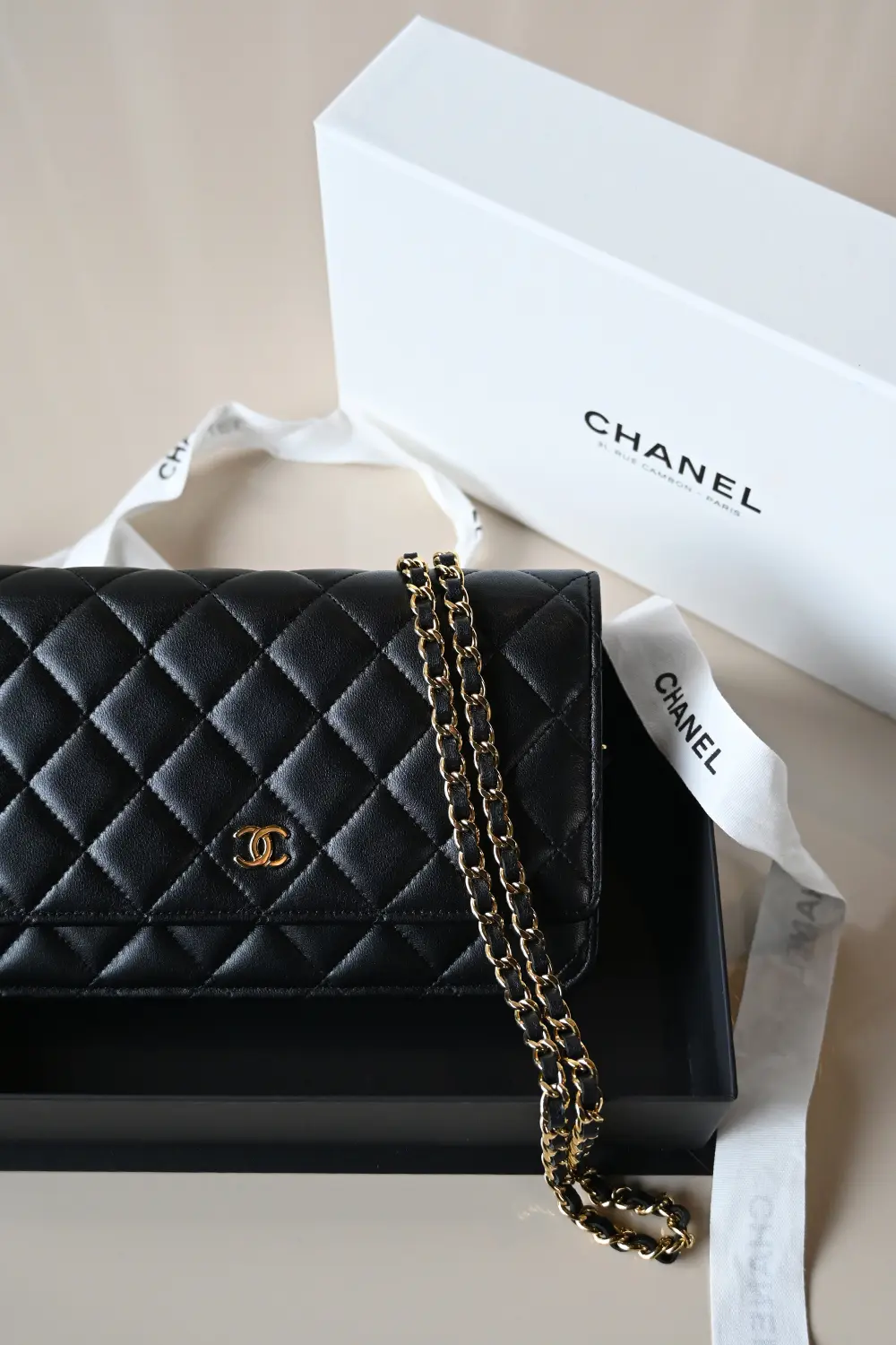 Chanel Classic Wallet On Chain
