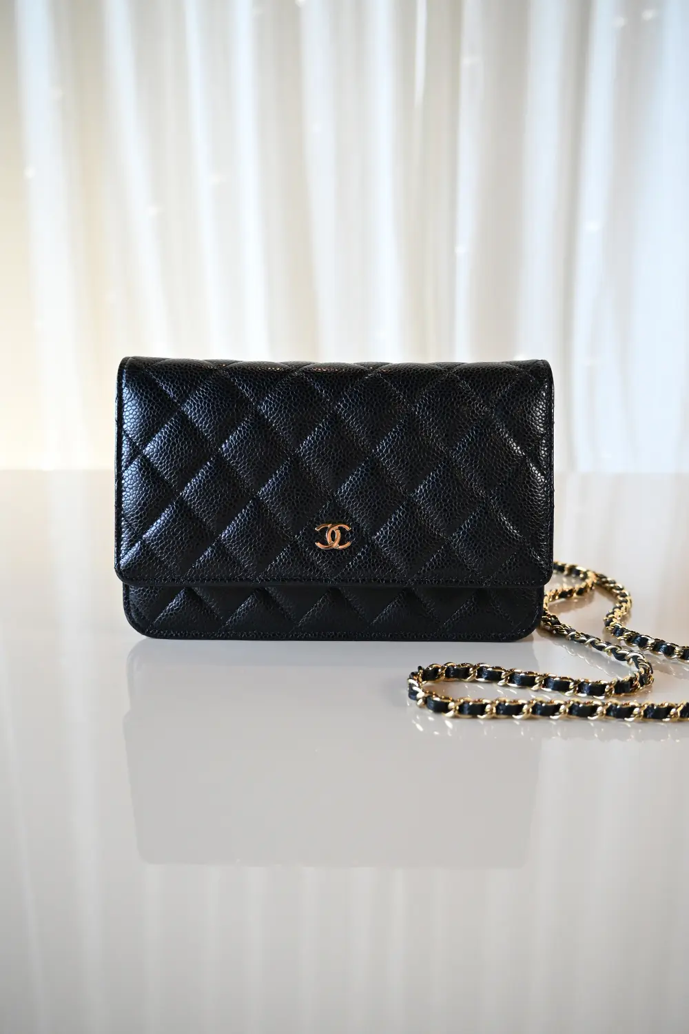 Chanel Classic Wallet On Chain