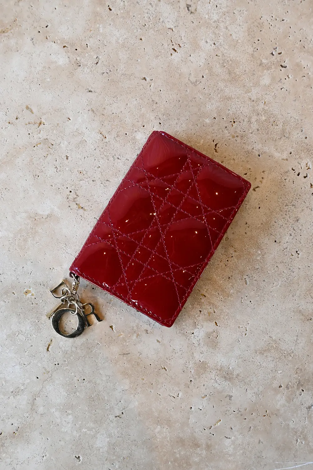 Dior Lady Dior Bloom cardholder
