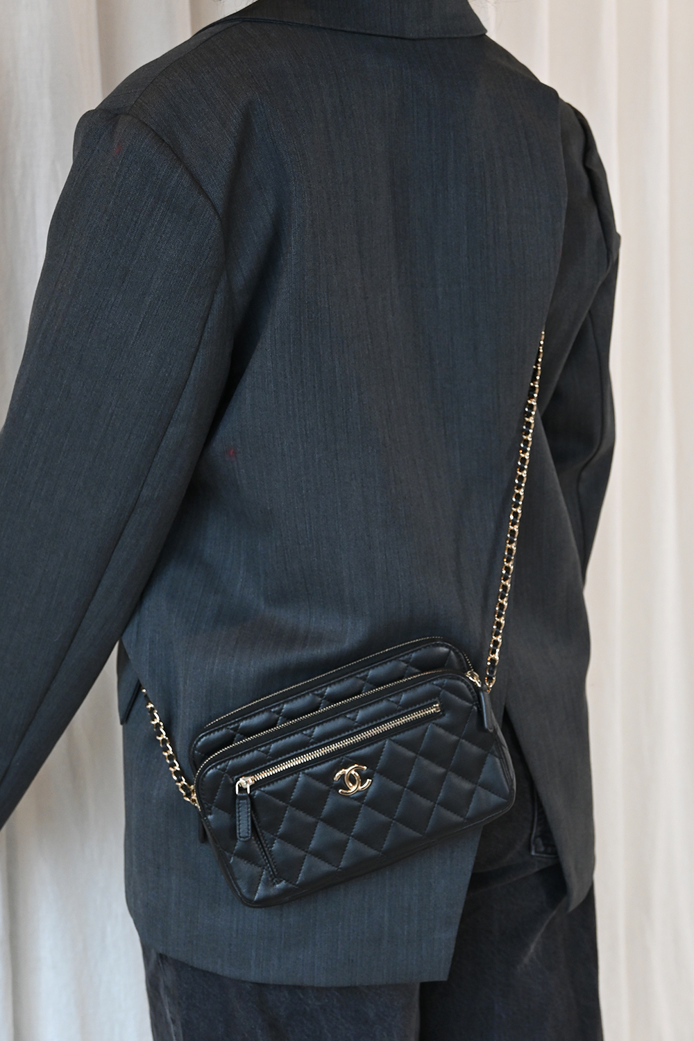 Chanel Pouch Wallet on Chain WOC