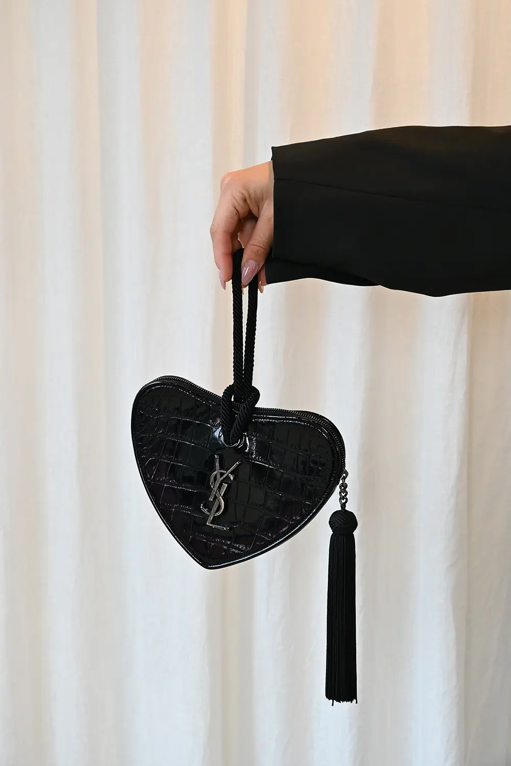 Saint Laurent Heart Clutch bag