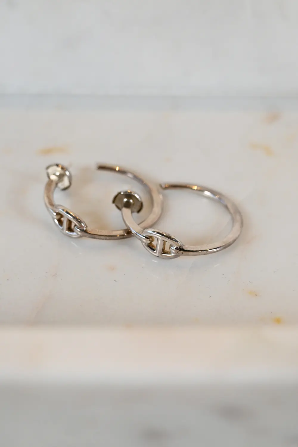 Hermès Chaine D'ancre Hoop earrings