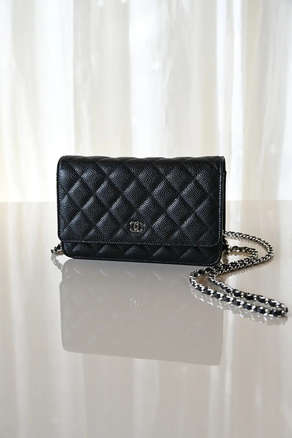 Chanel Classic Wallet On Chain