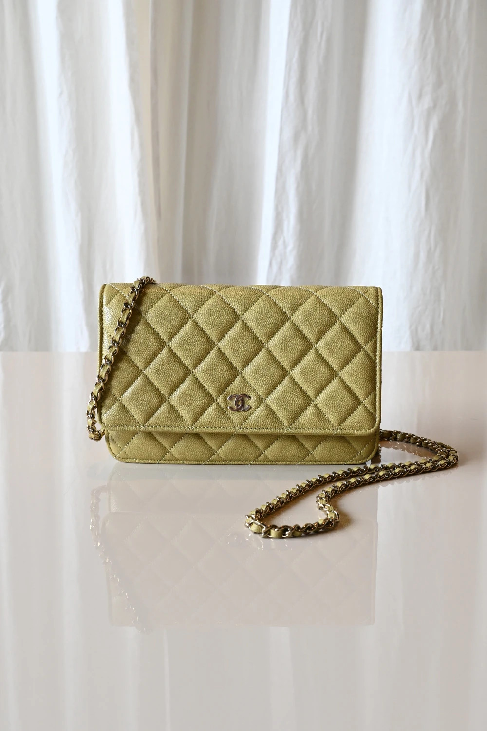Chanel Classic Wallet On Chain