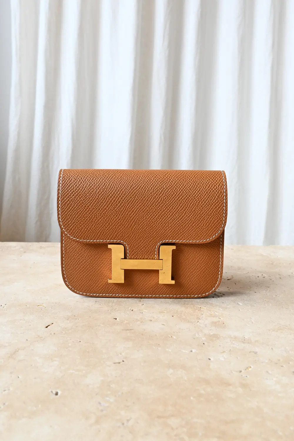 Hermès Constance slim wallet