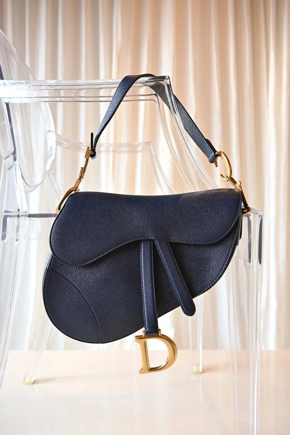 Dior Saddle bag | Navy Blue