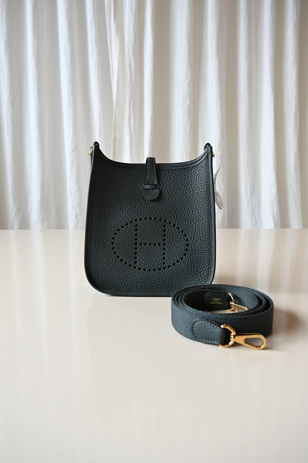 Hermès Mini Evelyne 16 | Vert Foncé