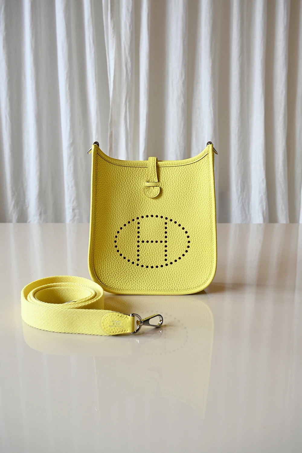 Hermès Mini Evelyne 16 | Limoncello